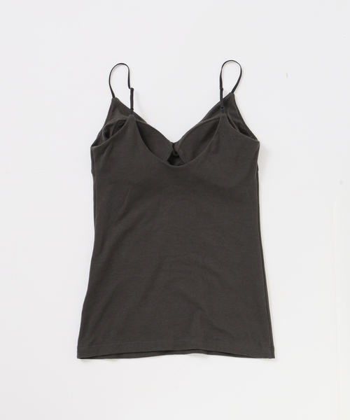 EMILY WEEK(エミリーウィーク)の「【RESET】オーガニックコットン混 ブラキャミソール(グレー)(その他アンダーウェア/インナー・レディース・チャコールグレー・36/38/40)」の13枚目の写真