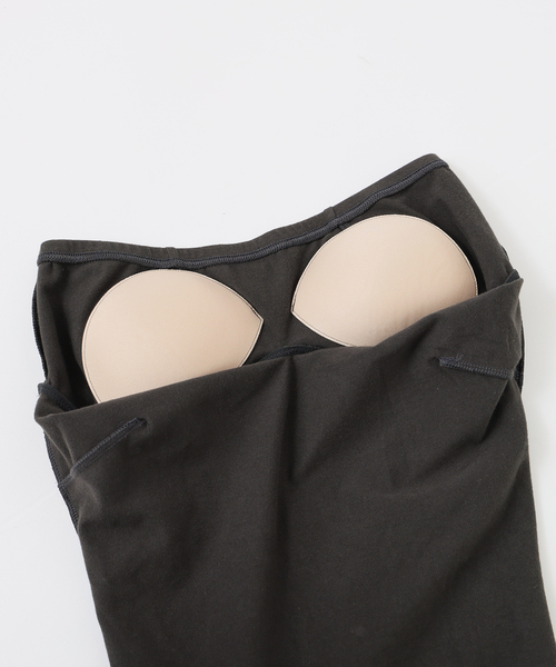 EMILY WEEK(エミリーウィーク)の「【RESET】オーガニックコットン混 ブラキャミソール(グレー)(その他アンダーウェア/インナー・レディース・チャコールグレー・36/38/40)」の16枚目の写真