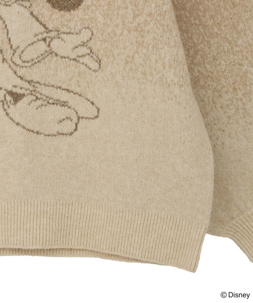 Disney（ディズニー）の「FANTASIA/ジャガードニットプルオーバー（ニット/セーター・レディース・チャコールグレー/ベージュ・FREE）」の11枚目の写真