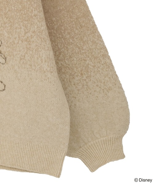 Disney（ディズニー）の「FANTASIA/ジャガードニットプルオーバー（ニット/セーター・レディース・チャコールグレー/ベージュ・FREE）」の12枚目の写真