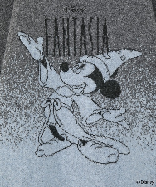 Disney（ディズニー）の「FANTASIA/ジャガードニットプルオーバー（ニット/セーター・レディース・チャコールグレー/ベージュ・FREE）」の14枚目の写真