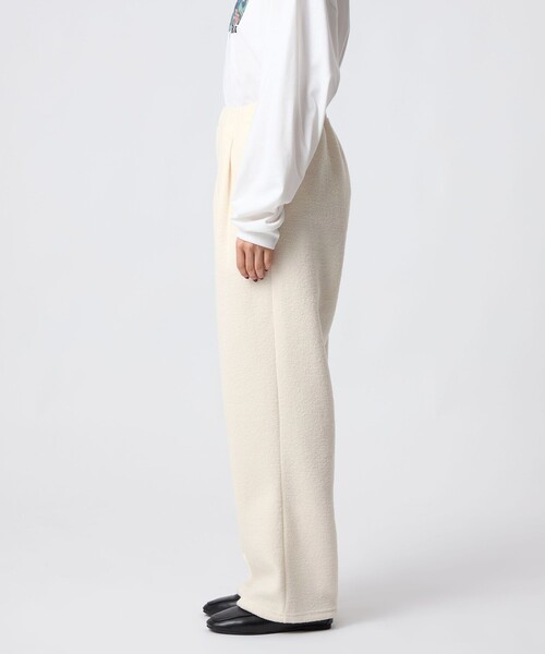 CITEN（シテン）の「＜CITEN＞裏起毛イージーパンツ（スウェットパンツ・レディース・ダークグレー/オフホワイト・M/S）」の18枚目の写真