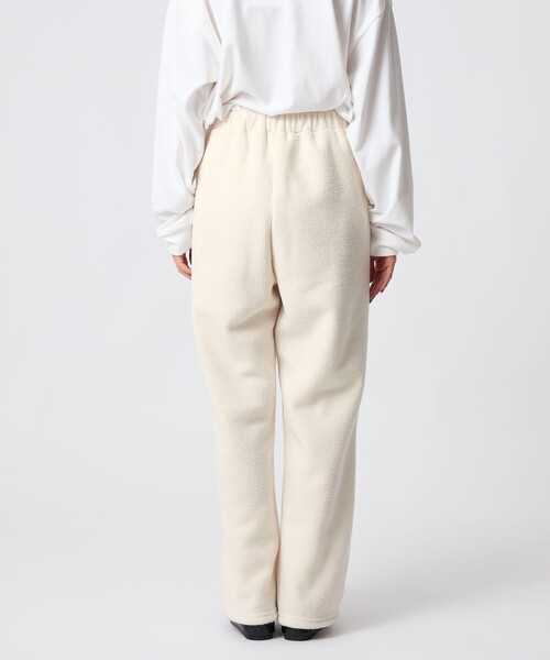 CITEN（シテン）の「＜CITEN＞裏起毛イージーパンツ（スウェットパンツ・レディース・ダークグレー/オフホワイト・M/S）」の19枚目の写真