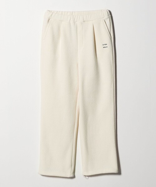 CITEN（シテン）の「＜CITEN＞裏起毛イージーパンツ（スウェットパンツ・レディース・ダークグレー/オフホワイト・M/S）」の20枚目の写真