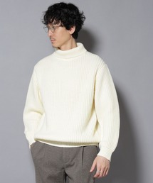 NANO universe | ローゲージタートルニット(ニット/セーター)