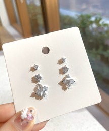 モチーフセットピアス