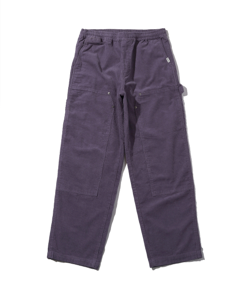 DISCUS ATHLETIC（ディスカス　アスレチック）の「コーデュロイカーペンターパンツダスティパープル（その他パンツ・レディース・その他・LARGE/MEDIUM/X-LARGE）」の2枚目の写真
