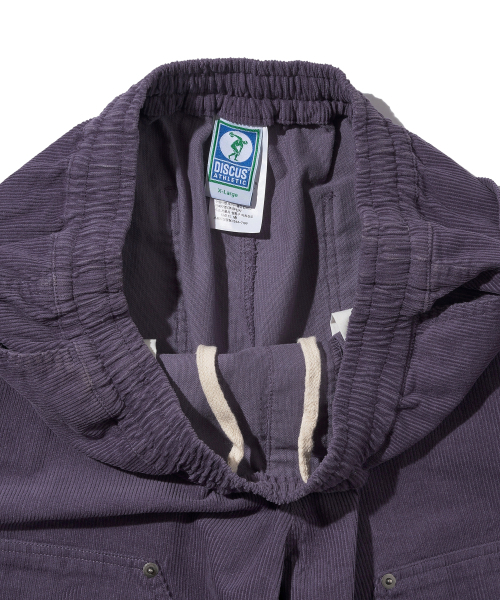 DISCUS ATHLETIC（ディスカス　アスレチック）の「コーデュロイカーペンターパンツダスティパープル（その他パンツ・レディース・その他・LARGE/MEDIUM/X-LARGE）」の8枚目の写真