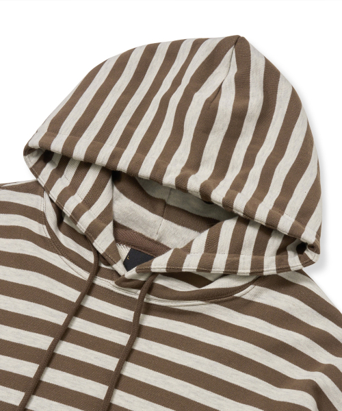 BROWNBREATH（ブラウンブレス）の「STRIPE TAG HOODIE - OATMEAL（パーカー・メンズ・その他・MEDIUM/LARGE/X-LARGE/SMALL）」の11枚目の写真