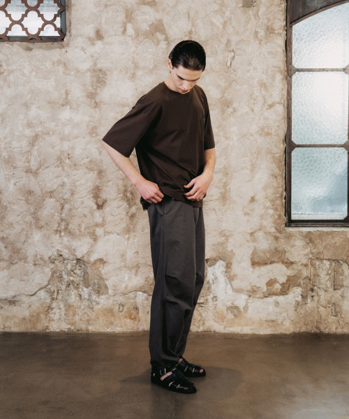 SHIRTER(シャーター)の「BILL FIELD LINEN PANTS (GREY)(その他パンツ・メンズ・その他・SMALL/MEDIUM/LARGE)」の4枚目の写真