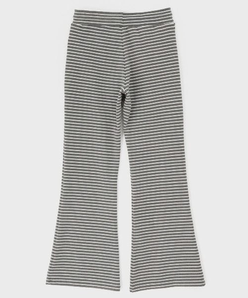 BLACKUP（ブラックアップ）の「[MADE] シャマンストライプブーツカットバンディングパンツ（スウェットパンツ・レディース・グレー/ブラック・FREE）」の22枚目の写真