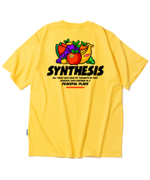 ASSORTED FRUITS グラフィックTシャツ - イエロー