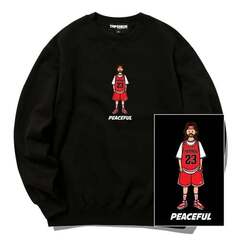 セール】ｿﾌﾄｺｯﾄﾝ天竺WATER COLOUR ORB ﾛﾝT（Tシャツ/カットソー