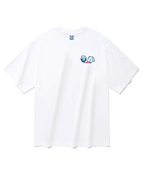RADINEO(ラディネオ)の「ベストフレンズ 半袖Tシャツ ホワイト(Tシャツ/カットソー・メンズ・その他・LARGE/MEDIUM/SMALL/X-LARGE)」の1枚目の写真