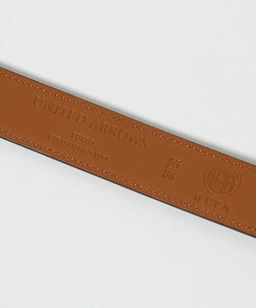 UNITED ARROWS（ユナイテッドアローズ）の「イルチア レザー ベルト（ベルト・メンズ・ブラック/ダークブラウン・100cm/90cm/75cm/85cm/95cm/80ｃｍ）」の5枚目の写真