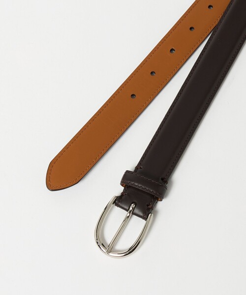 UNITED ARROWS（ユナイテッドアローズ）の「イルチア レザー ベルト（ベルト・メンズ・ブラック/ダークブラウン・100cm/90cm/75cm/85cm/95cm/80ｃｍ）」の6枚目の写真