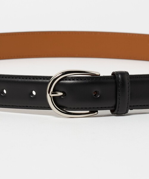 UNITED ARROWS（ユナイテッドアローズ）の「イルチア レザー ベルト（ベルト・メンズ・ブラック/ダークブラウン・100cm/90cm/75cm/85cm/95cm/80ｃｍ）」の7枚目の写真