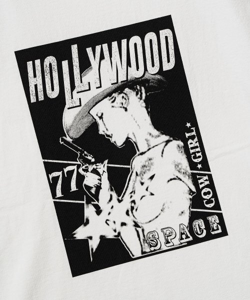 VASTIC(バスティック)の「ハリウッドTシャツ_ホワイト(Tシャツ/カットソー・メンズ・その他・LARGE/MEDIUM/X-LARGE)」の5枚目の写真