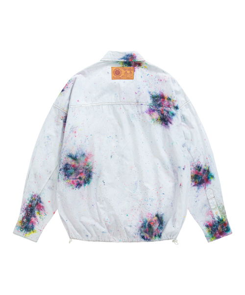 CONECTX（コネクト エックス）の「Hand Spray Dyed Cotton String Shirt, Multi Pink（シャツ/ブラウス・レディース・その他・MEDIUM/LARGE）」の4枚目の写真