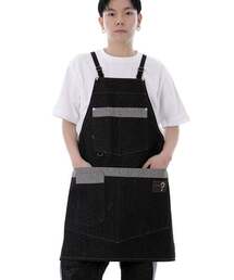 SAINTCREW(�Z���g�N���[)��Walker & Builder Denim Apron WNB-1301 Black BRS(�G�v����)