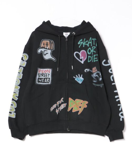 セール】guernika All-Print ジップパーカー（パーカー）｜VISION