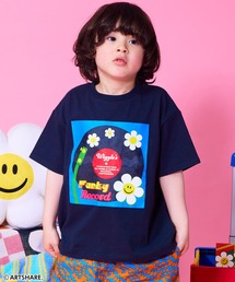 WIGGLE WIGGLE（ウィグルウィグル）の「【wiggle wiggle】別注プリント半袖Ｔ（Tシャツ/カットソー）」
