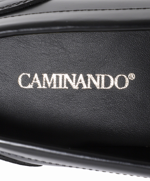 CAMINANDO（カミナンド）の「《追加》《別注》【CAMINANDO/カミナンド】ALMOND TOE PENNY LOAFER：ローファー（ローファー・レディース・ブラック・6/7/XX-SMALL/9）」の9枚目の写真