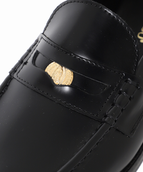 CAMINANDO（カミナンド）の「《追加》《別注》【CAMINANDO/カミナンド】ALMOND TOE PENNY LOAFER：ローファー（ローファー・レディース・ブラック・6/7/XX-SMALL/9）」の11枚目の写真