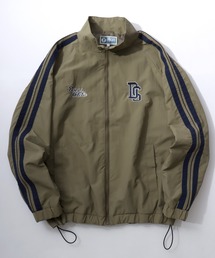 DISCUS（ディスカス）の「DISCUS/ディスカス ワンポイント刺繍 オーバーサイズ ブロークコア ナイロンジャケット トラックジャケット ブルゾン（ナイロンジャケット）」