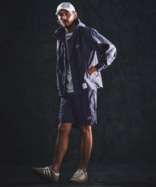 wjk reluxe（ダブルジェーケーリラックス）の「mj11339-shrink nylon parka ナイロンパーカー(WR26S-19)（ナイロンジャケット・メンズ・ブラック/カーキ/ネイビー・L/M/S）」の11枚目の写真
