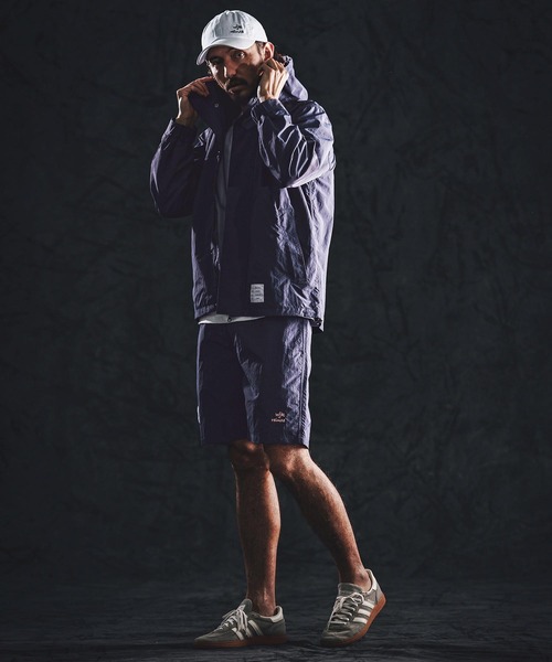 wjk reluxe（ダブルジェーケーリラックス）の「mj11339-shrink nylon parka ナイロンパーカー(WR26S-19)（ナイロンジャケット・メンズ・ブラック/カーキ/ネイビー・L/M/S）」の13枚目の写真
