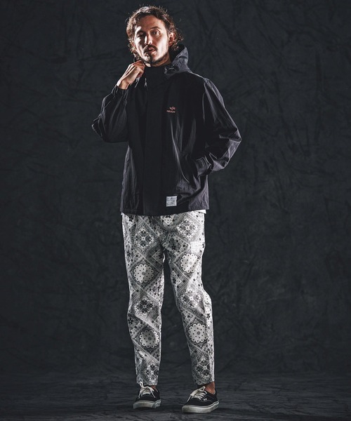 wjk reluxe（ダブルジェーケーリラックス）の「mj11339-shrink nylon parka ナイロンパーカー(WR26S-19)（ナイロンジャケット・メンズ・ブラック/カーキ/ネイビー・L/M/S）」の17枚目の写真