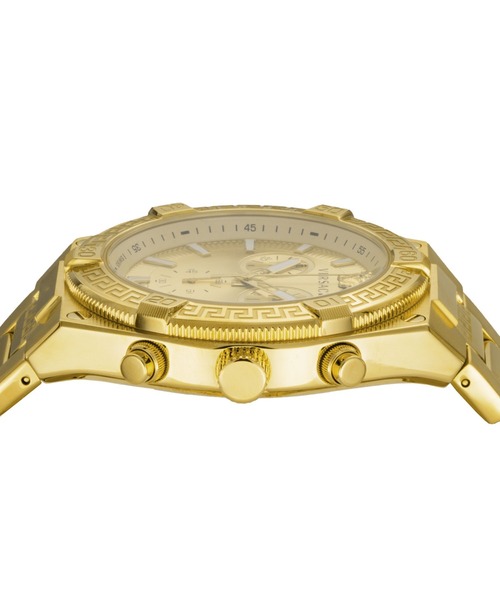 VERSACE（ヴェルサーチ）の「VERSACE/ヴェルサーチェ SPORTY GRECA 腕時計 VS-VESO01424 メンズ（アナログ腕時計・メンズ・ゴールド・FREE）」の5枚目の写真