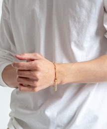 TOM WOOD（トムウッド）の「【TOMWOOD(トムウッド)】Box Bracelet ゴールドブレスレット　ユニセックス（ブレスレット）」