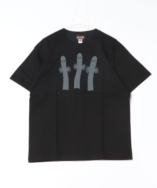 salle de bal（サルデバル）の「【 MOOMIN / ムーミン 】 THE CLASSICS　Tシャツ　WNI（Tシャツ/カットソー・レディース・ブラック/グレー/グリーン/インディゴブルー・FREE）」の2枚目の写真