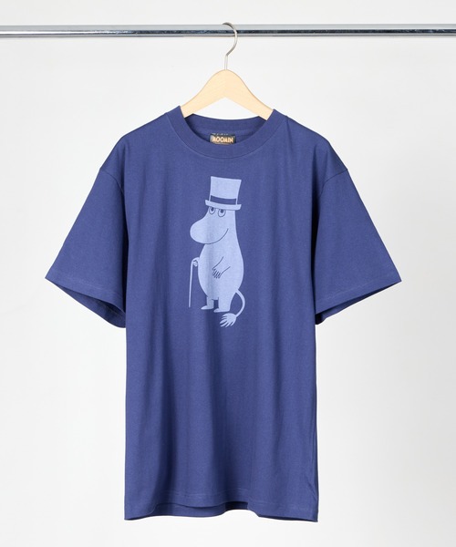 MOOMIN(ムーミン)の「【 MOOMIN / ムーミン 】 THE CLASSICS Tシャツ WNI(Tシャツ/カットソー・レディース・ブラック/グレー/グリーン/インディゴブルー・FREE)」の4枚目の写真
