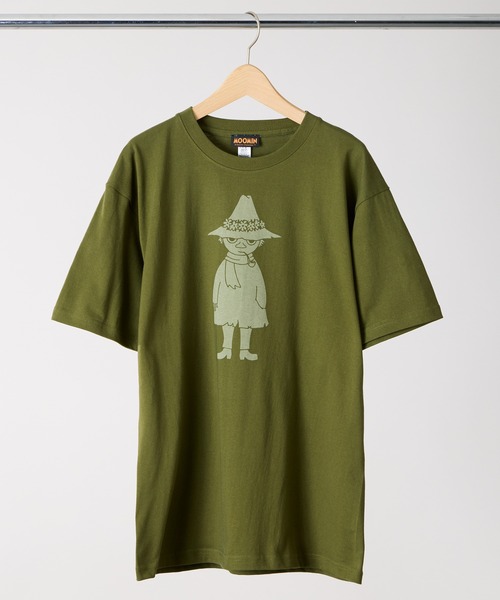 MOOMIN(ムーミン)の「【 MOOMIN / ムーミン 】 THE CLASSICS Tシャツ WNI(Tシャツ/カットソー・レディース・ブラック/グレー/グリーン/インディゴブルー・FREE)」の2枚目の写真