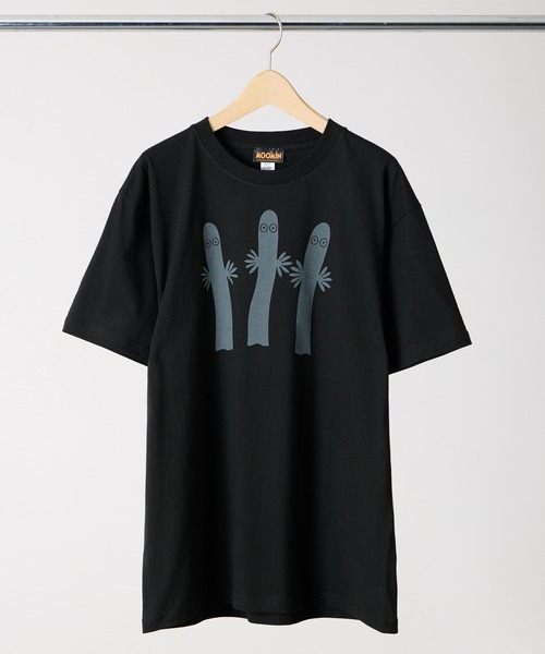 MOOMIN(ムーミン)の「【 MOOMIN / ムーミン 】 THE CLASSICS Tシャツ WNI(Tシャツ/カットソー・レディース・ブラック/グレー/グリーン/インディゴブルー・FREE)」の1枚目の写真