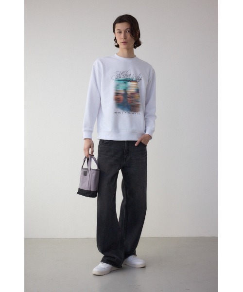 AZUL by moussy（アズールバイマウジー）の「パッチ付きミニトートスクエアバッグ（トートバッグ・メンズ・ホワイト/ブラック/グレー・FREE）」の21枚目の写真