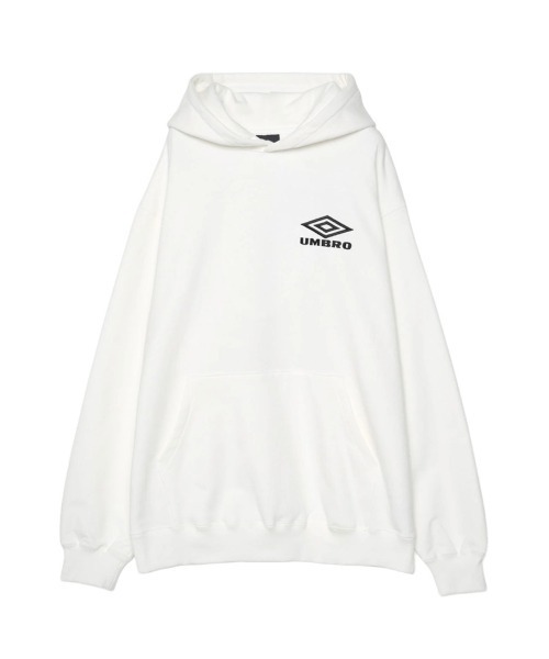 UMBRO（アンブロ）の「UMBRO Hoodie [Kosuke Kawamura×Umbro]（アンブロ フーディ [河村康輔×アンブロ]）（パーカー・メンズ・ブラック/ホワイト・MEDIUM/LARGE）」の3枚目の写真