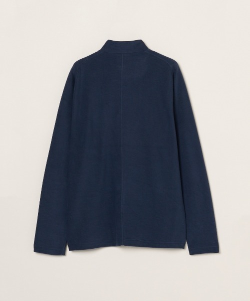 three dots（スリードッツ）の「コンパクトパイル ハーフジップ 長袖Tシャツ（Tシャツ/カットソー・メンズ・ベージュ系その他/グリーン系その他/ブルー系その他・SMALL/MEDIUM/LARGE）」の5枚目の写真
