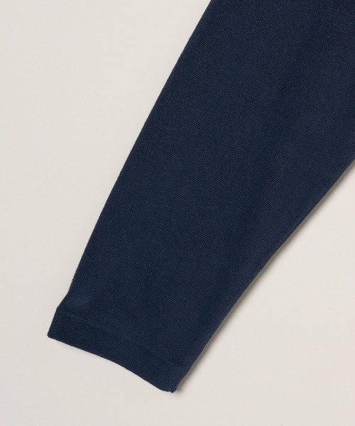 three dots（スリードッツ）の「コンパクトパイル ハーフジップ 長袖Tシャツ（Tシャツ/カットソー・メンズ・ベージュ系その他/グリーン系その他/ブルー系その他・SMALL/MEDIUM/LARGE）」の7枚目の写真