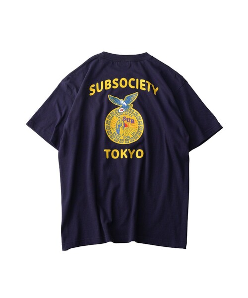 Subciety（サブサエティ）の「SST tee（Tシャツ/カットソー・メンズ・ネイビー/ホワイト/ブラック・SMALL/MEDIUM/LARGE/X-LARGE/XX-LARGE）」の20枚目の写真