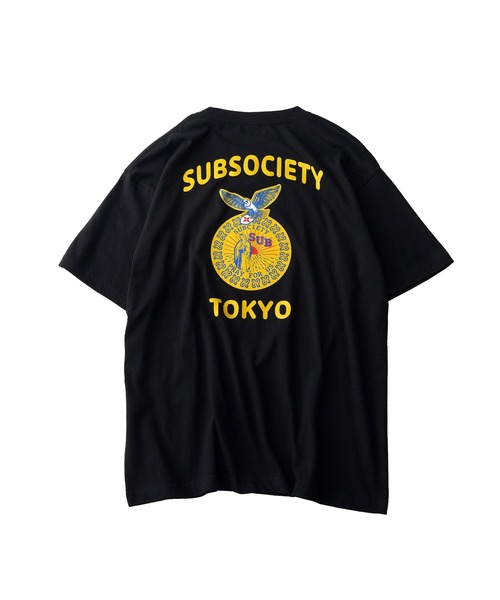 Subciety（サブサエティ）の「SST tee（Tシャツ/カットソー・メンズ・ネイビー/ホワイト/ブラック・SMALL/MEDIUM/LARGE/X-LARGE/XX-LARGE）」の5枚目の写真