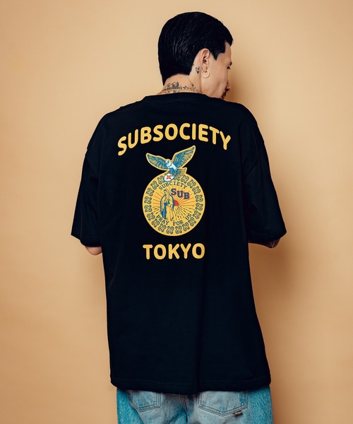 Subciety（サブサエティ）の「SST tee（Tシャツ/カットソー・メンズ・ネイビー/ホワイト/ブラック・SMALL/MEDIUM/LARGE/X-LARGE/XX-LARGE）」の9枚目の写真