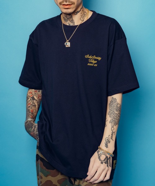 Subciety（サブサエティ）の「SST tee（Tシャツ/カットソー・メンズ・ネイビー/ホワイト/ブラック・SMALL/MEDIUM/LARGE/X-LARGE/XX-LARGE）」の10枚目の写真