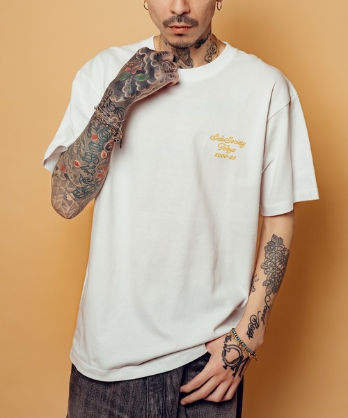 Subciety（サブサエティ）の「SST tee（Tシャツ/カットソー・メンズ・ネイビー/ホワイト/ブラック・SMALL/MEDIUM/LARGE/X-LARGE/XX-LARGE）」の7枚目の写真