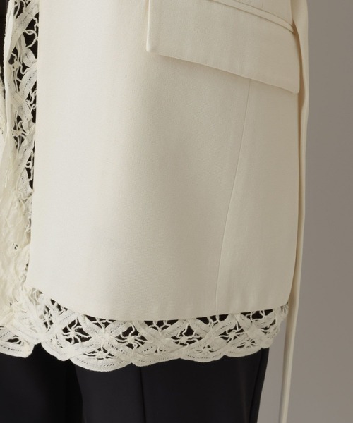 A part by（アパートバイ）の「バテンレースジャケット（その他アウター・レディース・ブラック/アイボリー・FREE）」の20枚目の写真