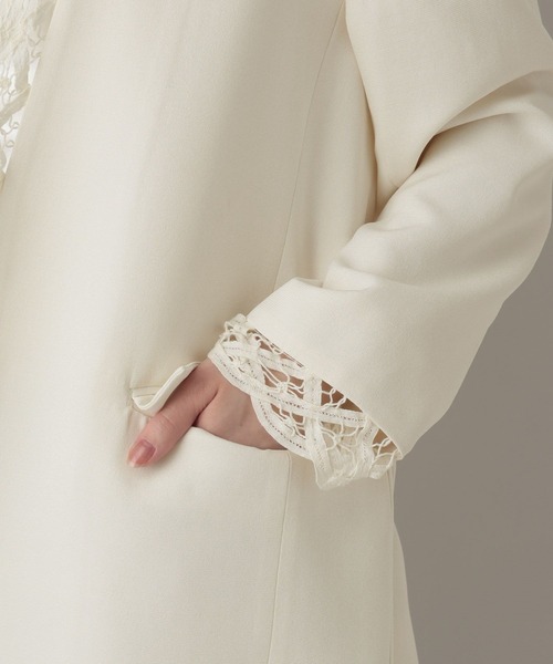 A part by（アパートバイ）の「バテンレースジャケット（その他アウター・レディース・ブラック/アイボリー・FREE）」の21枚目の写真