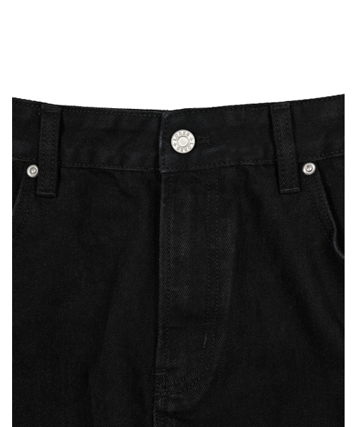 LORES(ロアス)の「Tag Denim Pants - Black(デニムパンツ・レディース・その他・M/L/XL)」の3枚目の写真